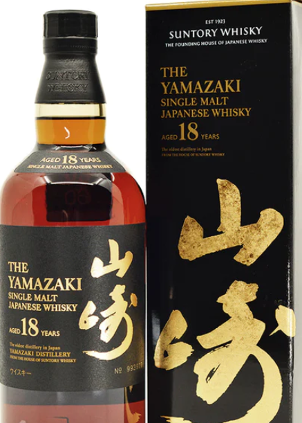山崎 18年 單一純麥威士忌 700ml (禮盒裝)
