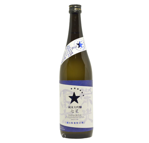 栄光冨士 (榮光富士) 純米大吟醸 七星 無濾過 生原酒 720ml