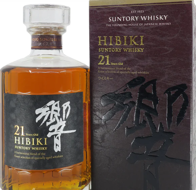 響 Hibiki 21年 調和威士忌 700ml (禮盒裝)