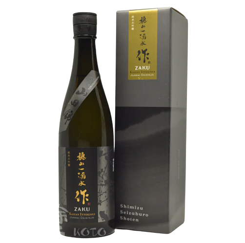 作 Premium 槐山一滴水 純米大吟醸 山田錦 750ml (禮盒裝)