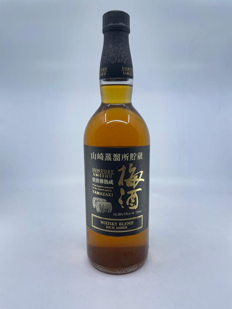 山崎蒸餾所貯蔵 焙煎樽熟成 梅酒 Whisky Blend Rich Amber 750ml