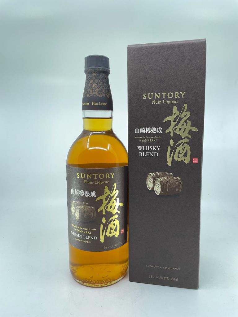 山崎蒸餾所貯蔵 焙煎樽熟成 梅酒 Whisky Blend 750ml (禮盒裝)