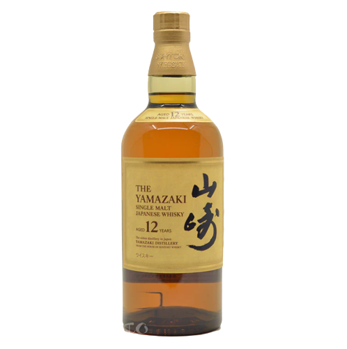 山崎　12年　單一純麥威士忌　700ml　(禮盒裝)