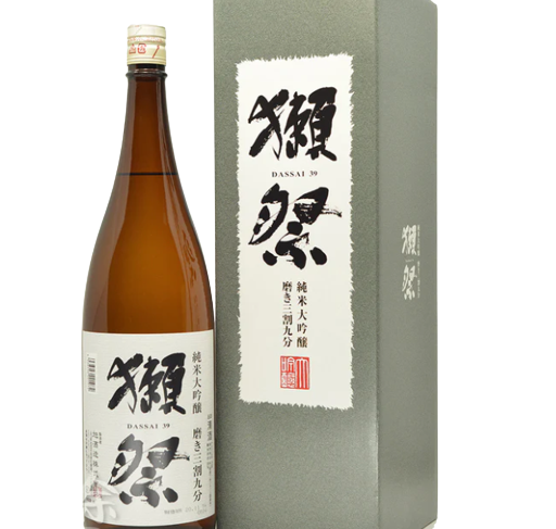 獺祭　純米大吟醸　磨き三割九分　1800ml　(禮盒裝)