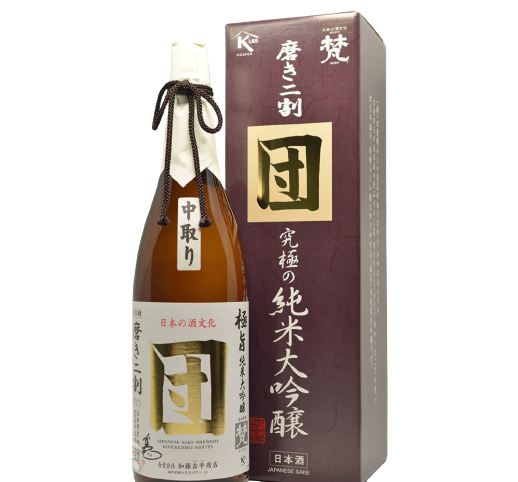 梵　団　磨き二割　純米大吟醸　中取り　氷温熟成　1800ml　(禮盒裝)