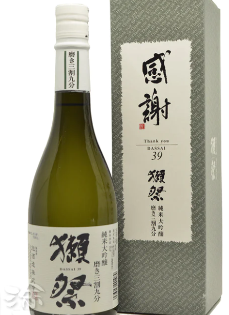 獺祭　純米大吟醸　磨き三割九分　感謝　720ml　(禮盒裝)