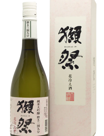 獺祭　純米大吟醸　磨き三割九分　花冷え酒　720ml　(禮盒裝)