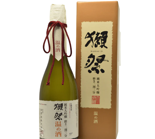 獺祭　純米大吟醸　磨き二割三分　温め酒　720ml　(禮盒裝)