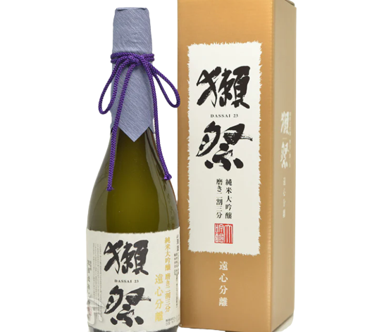 獺祭　純米大吟醸　磨き二割三分　遠心分離　720ml　(禮盒裝)