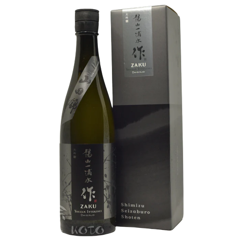 作　Premium　陽山一滴水　大吟醸　山田錦　750ml　(禮盒裝)